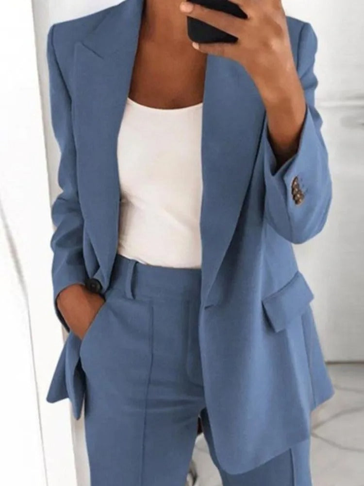 Elegant Office Lady Blazer