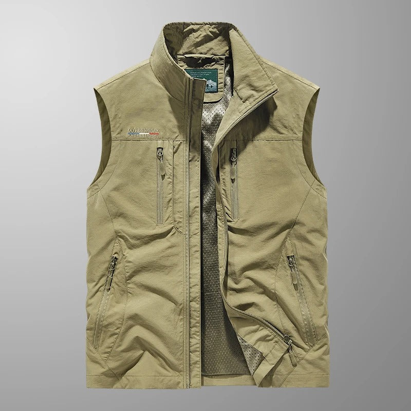 Multi-pocket Mesh Vest