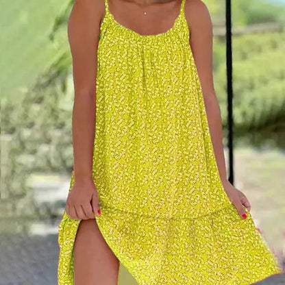 Sleeveless Country Style Dress