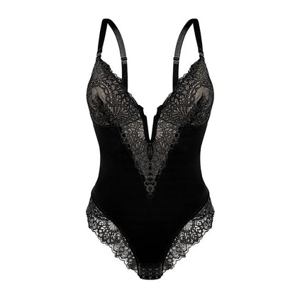 SculptLace V-Neck Bodysuit