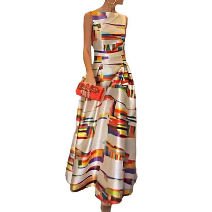 Boho Bloom Floral Ruffle Sleeve Maxi Dress