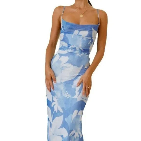 Halter Neck Bodycon Maxi