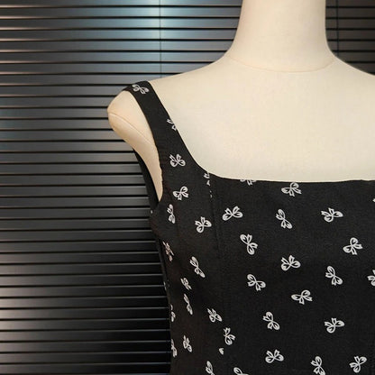Chic Ruffle Print A-Line Mini Dress