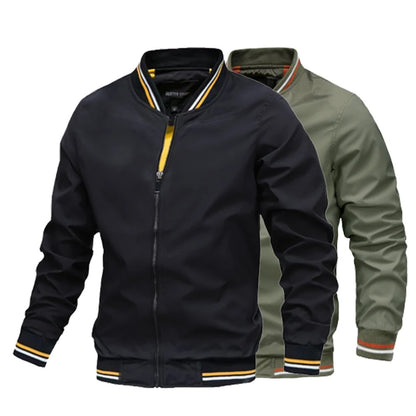 Men’s Slim Fit Bomber Jacket