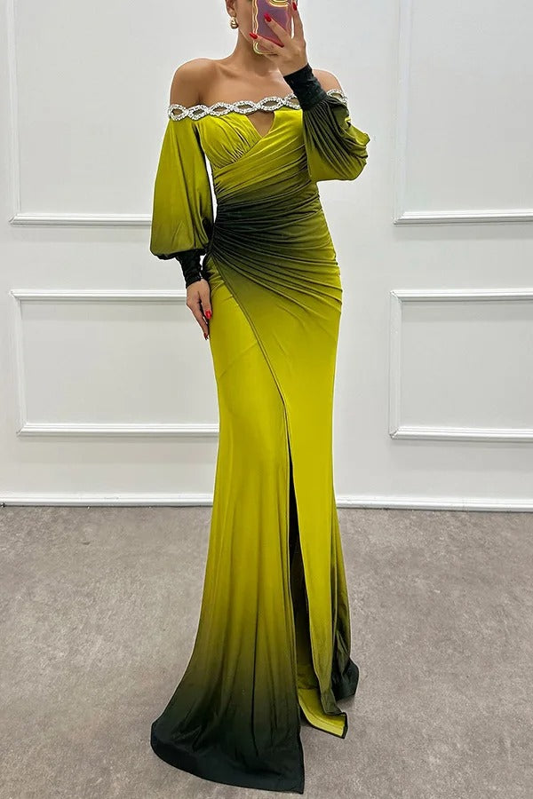 Starlit Muse One-Shoulder Dress