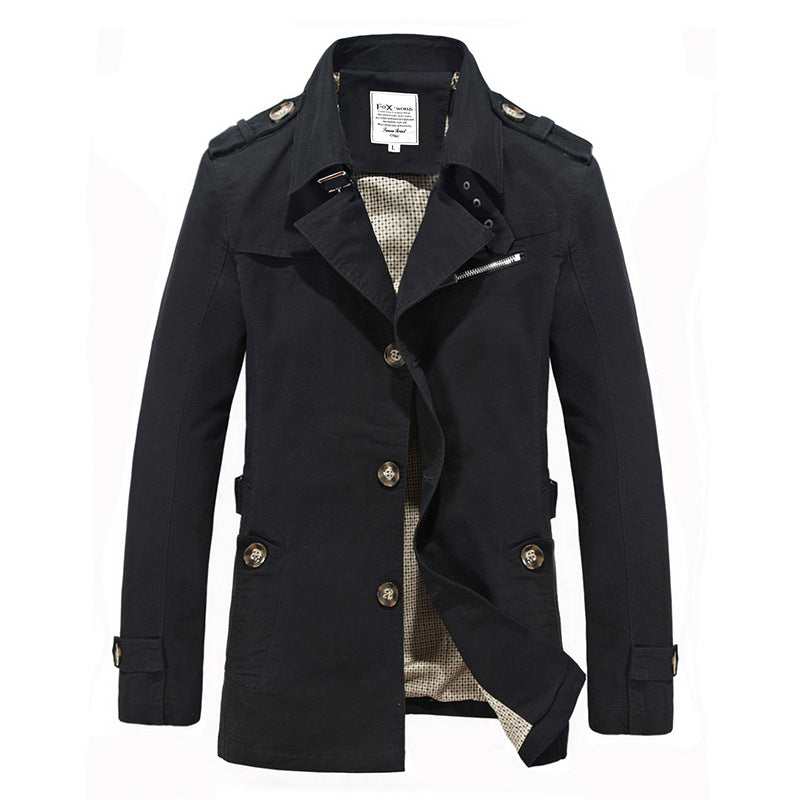 Men’s Casual Windbreaker Jacket