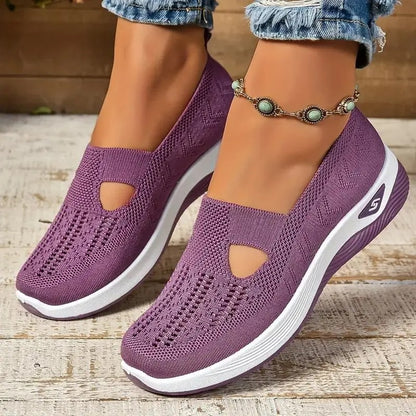 BreezeWalk Knit Mesh Sneakers