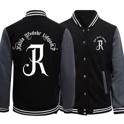 R Mark Preppy Baseball Jacket