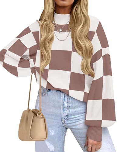 Women’s Striped Ribbed Knit Sweater