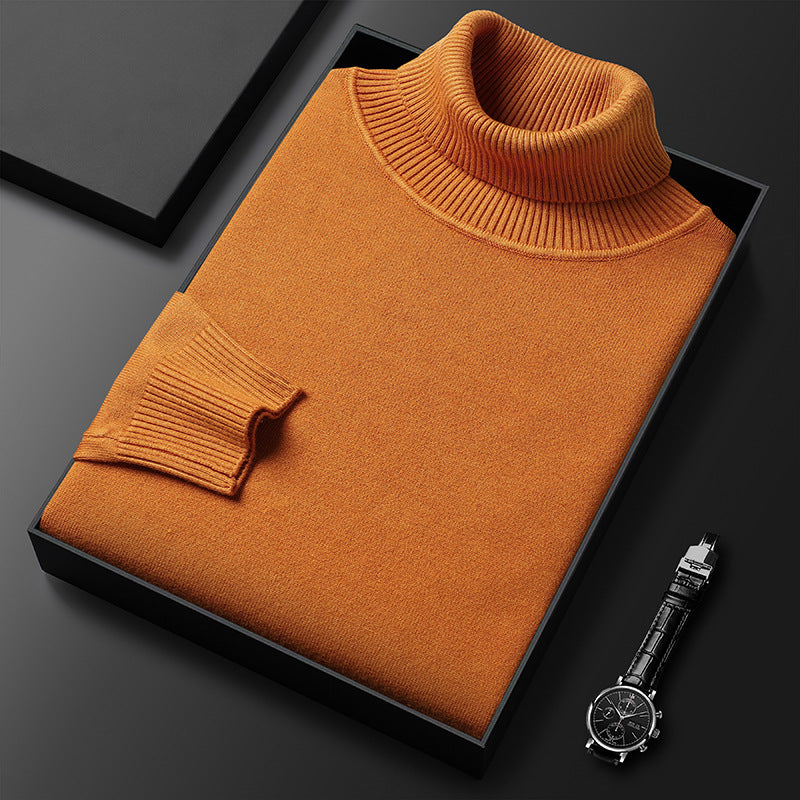 Mens Turtleneck Pullover Sweater