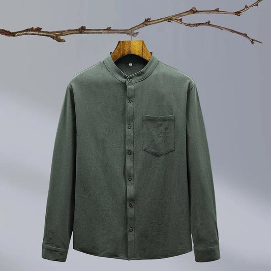 Cotton Linen Travel Shirt