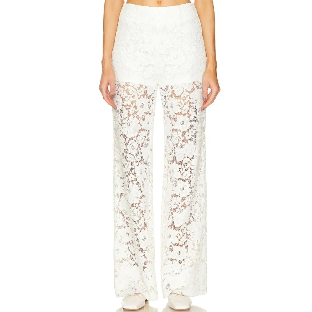 Lace Flare Bell Bottoms