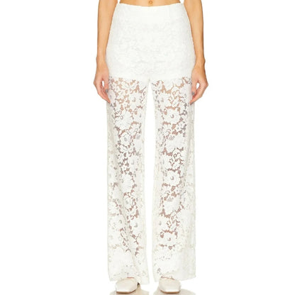 Lace Flare Bell Bottoms
