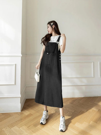 Backless Slim Denim Dress for Women
