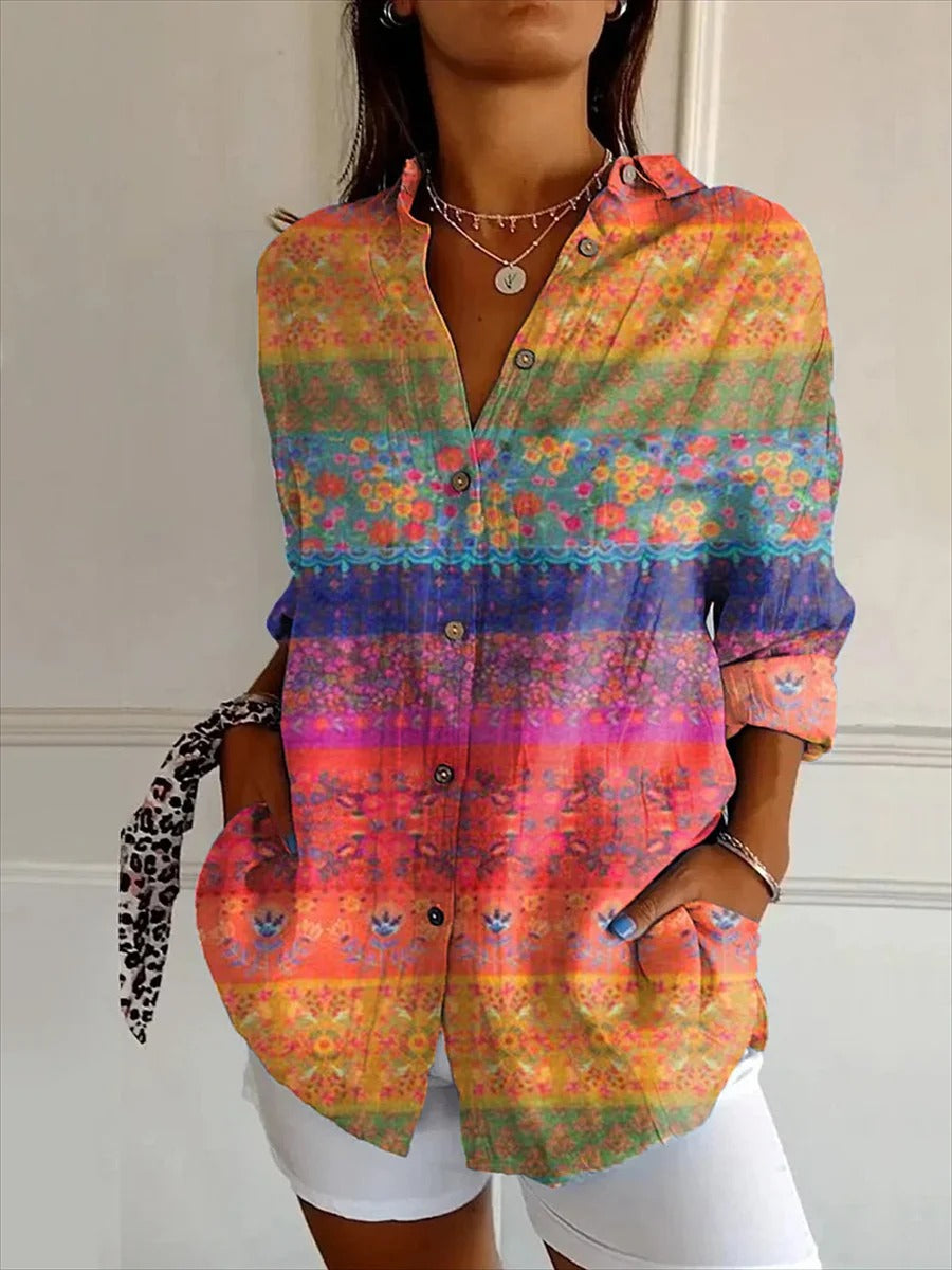 Women's Printed Art Shirt