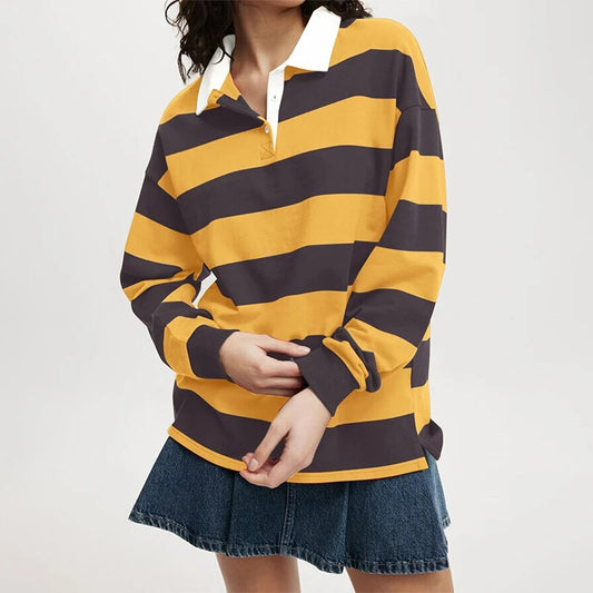Color-Block Oversized Pullover