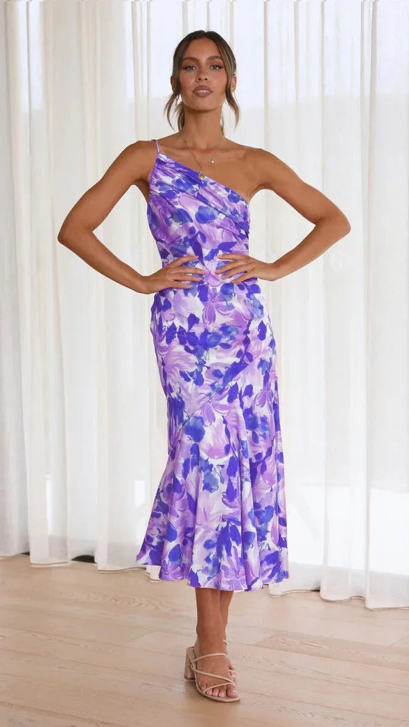 Floral Flair Mermaid Dress