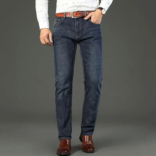 Luxury Slim Fit Stretch Denim Jeans