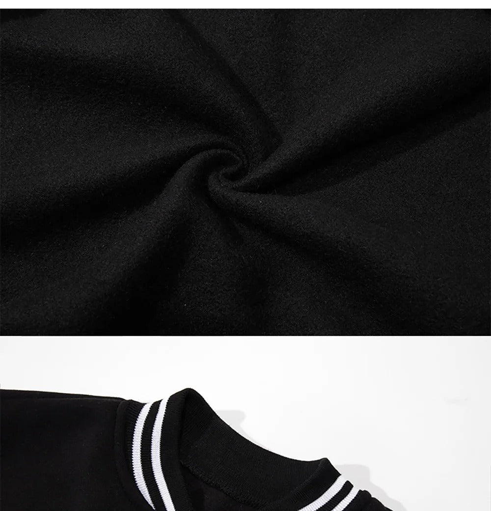 R Mark Preppy Baseball Jacket