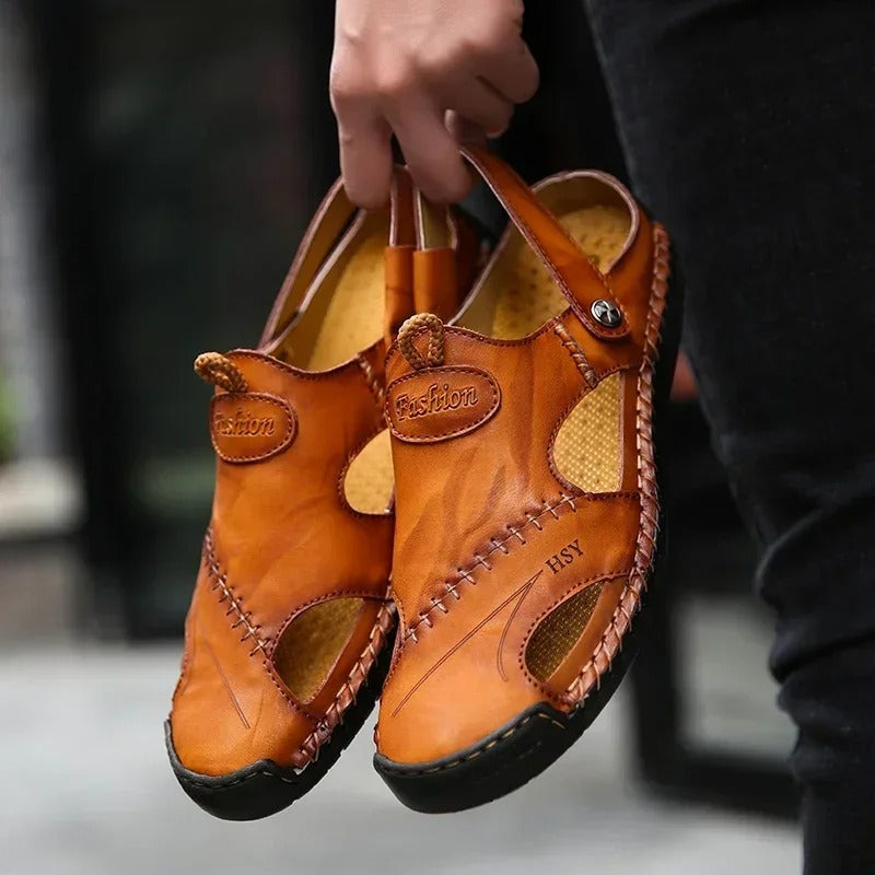 Terra Flex Men's Genuine Leather Sandals