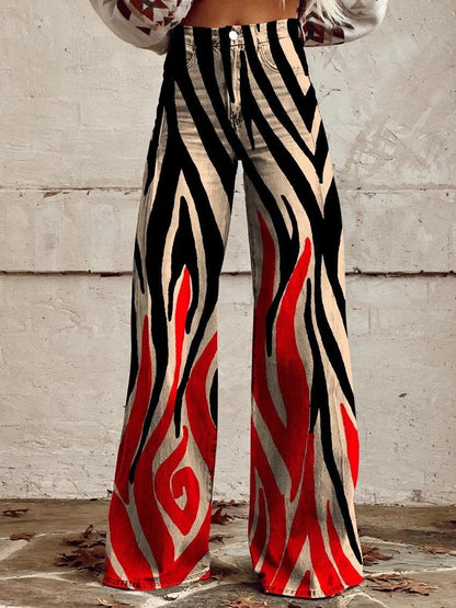 Chic Wide-Leg Cargo Pants