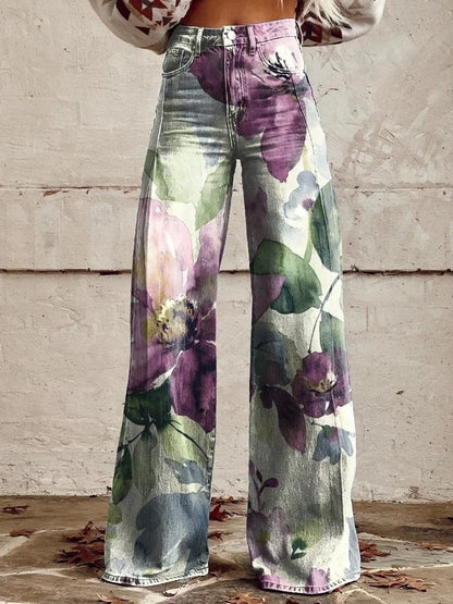 Chic Wide-Leg Cargo Pants