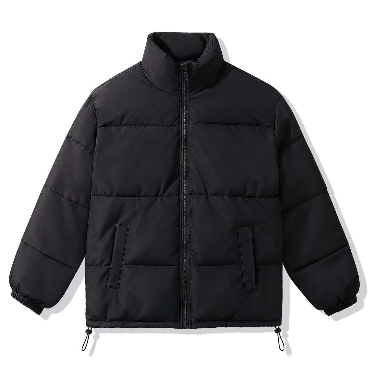 Women's Simple Casual Solid Warm Cotton Coat