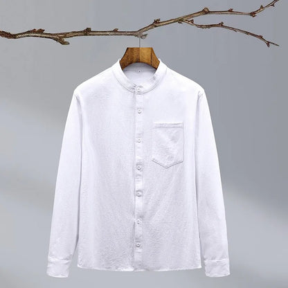 Cotton Linen Travel Shirt