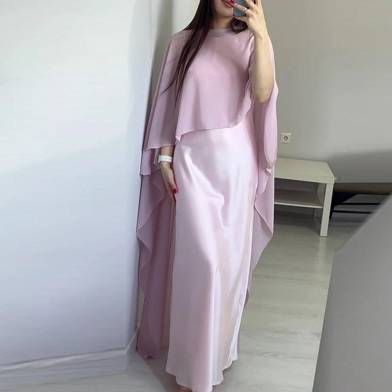 Vintage Charm Batwing Evening Set