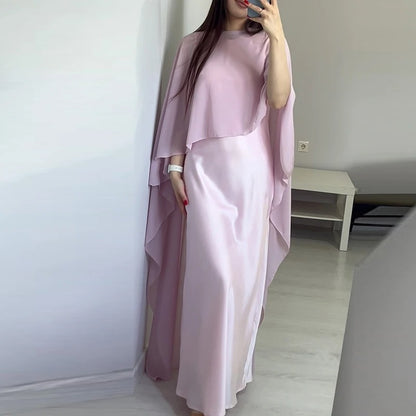 Vintage Charm Batwing Evening Set