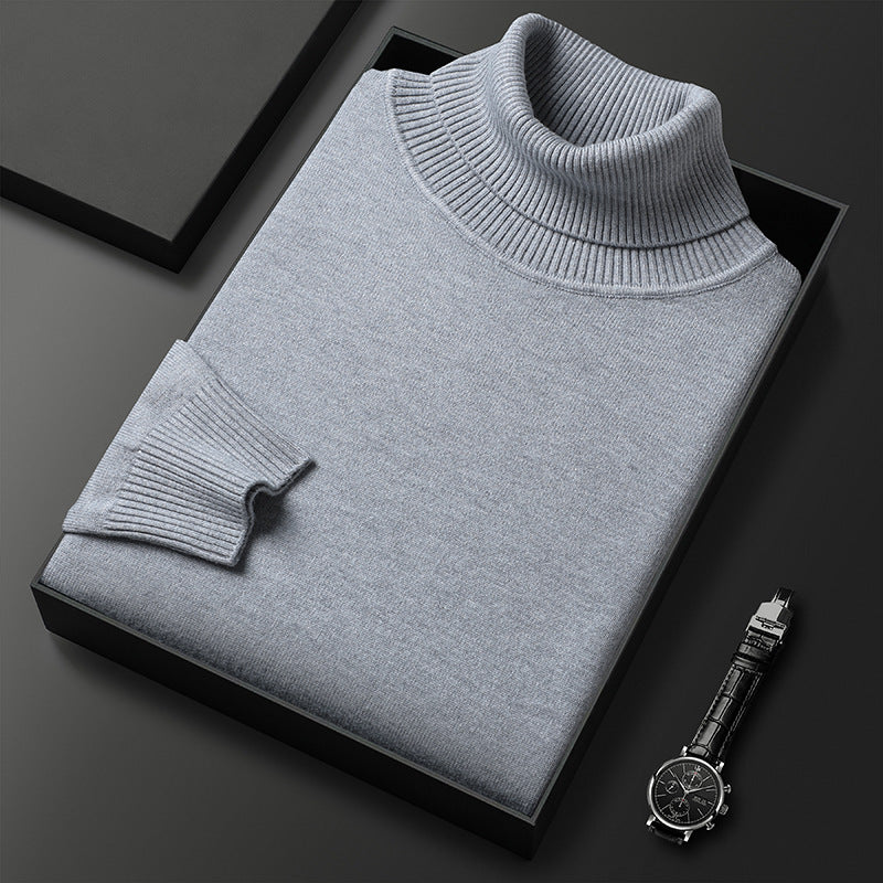 Mens Turtleneck Pullover Sweater