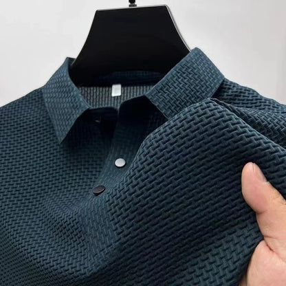 Men's Bone Flower Polo Shirt