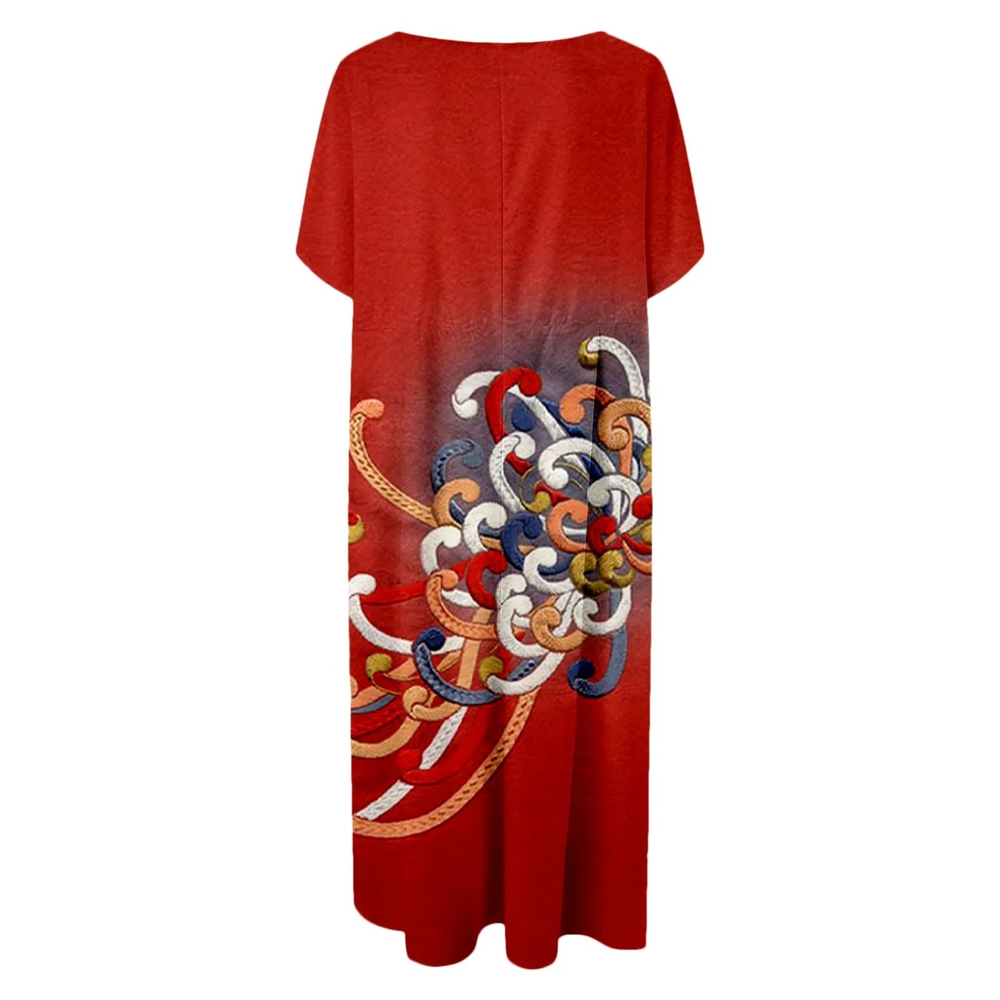 Boho Bloom Oversized Flowy Dress