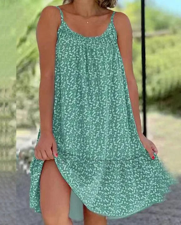 Sleeveless Country Style Dress