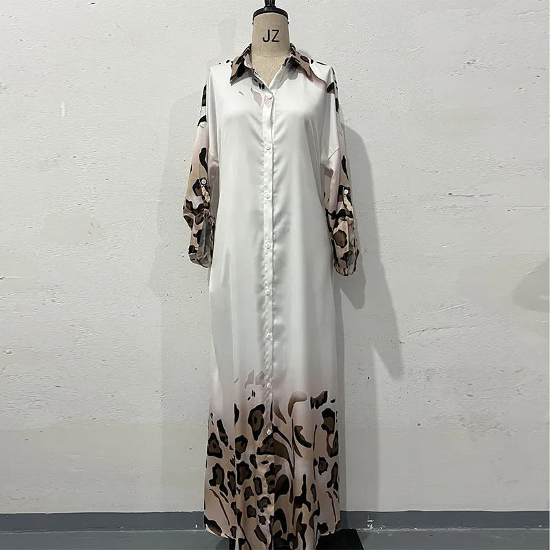 Elegant Print Dress