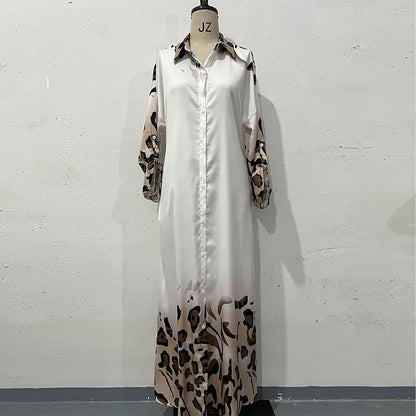 Elegant Print Dress