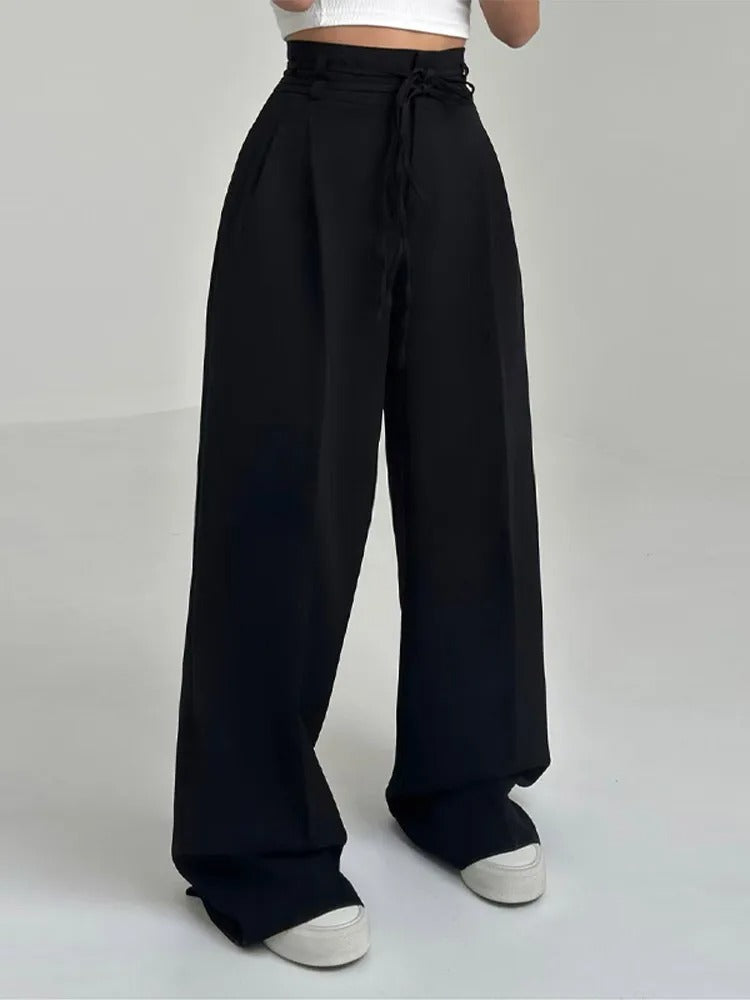 Y2K Chic High-Waist Trousers