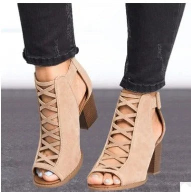 Roman Buckle Sandals