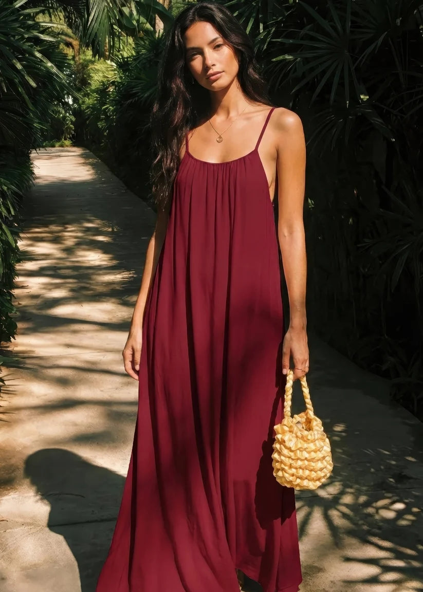 Transform Your Look with the Stylish Boho V-Neck Maxi Dress
