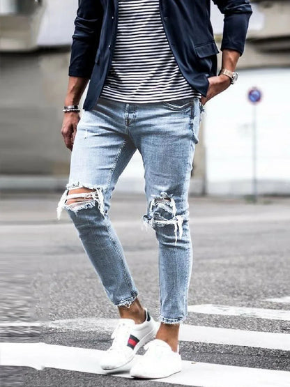 Y2K Punk Biker Jeans