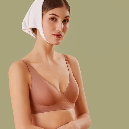 Seamless Wireless Latex Bralette