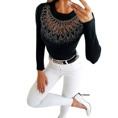 Monochrome Muse Knit Turtleneck