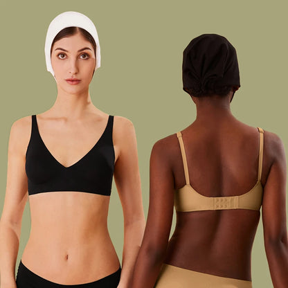 Seamless Wireless Latex Bralette