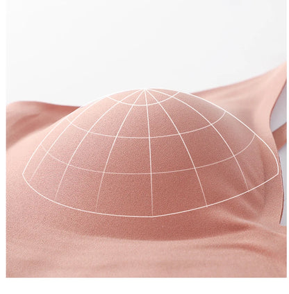 Seamless Wireless Latex Bralette