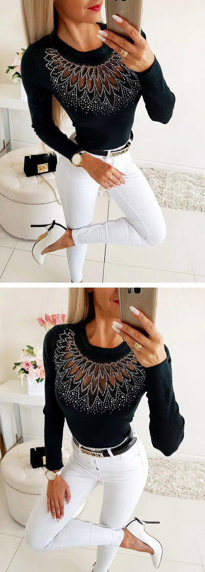 Monochrome Muse Knit Turtleneck