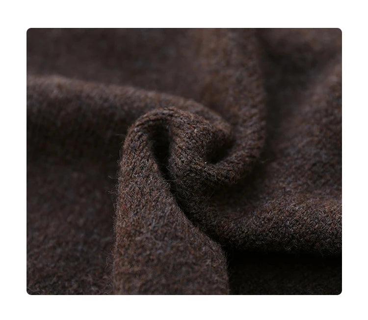 Women's Loose-Fit Turtleneck Knit Sweater