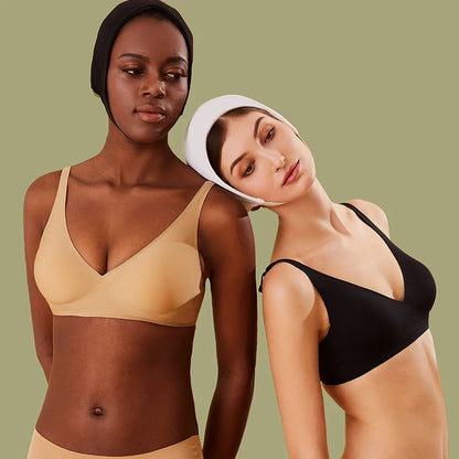 Seamless Wireless Latex Bralette