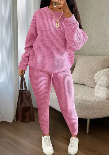 Kendra Knitted Wool Suit (2 piece)