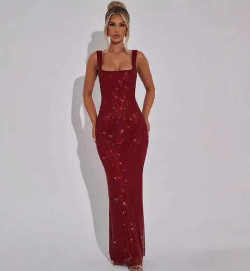 Rianna Sequin Dress