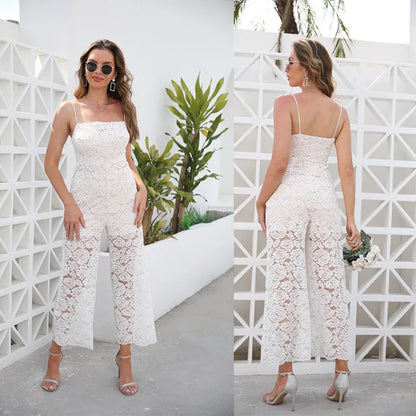 Lucia Lace One Piece Jumpsuit